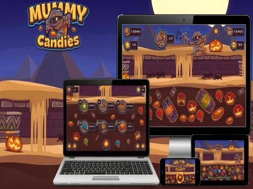 Mummy grabs candy